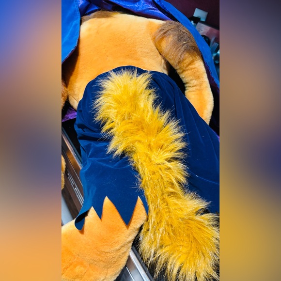 Disney Store 32” Giant Beast Plush Beauty & the Beast Large w/ Tag - Picture 12 of 12